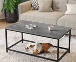 Saygoer Coffee Table: 39 X 19 X 17 X 72 Inches; Easy To Assemble;, And H... - $77.98