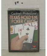 Cardinal&#39;s Professional Texas Hold&#39;em Poker Deck of Playing Cards New - €8,49 EUR