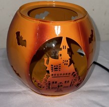 SCENTSY Paranormal Pumpkin Halloween Wax Warmer FULL SIZE Aromatherapy Missin... - £23.74 GBP