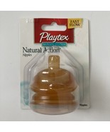 (1) Playtex Nurser System Natural Action 2 Latex Nipples Fast Flow Disco... - $77.37 CAD