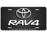 Toyota Rav 4 Inspired Art White on Grill FLAT Aluminum Novelty License T... - $17.99