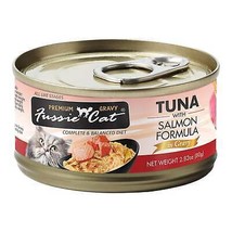Fussie Cat Premium Tuna with Salmon Formula in Gravy 2.82oz. (Case of 24) - £59.30 GBP