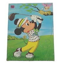 Whitman Disney Mickey Mouse Vintage Golfing 100 Piece Puzzle Its A Birdi... - £11.66 GBP