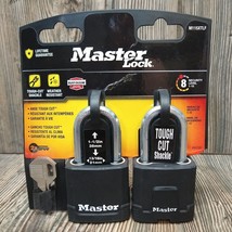Master Lock 2-Pack Magnum Heavy Duty Keyed Padlocks M115XTLF Tough Cut Shackle - £29.50 GBP
