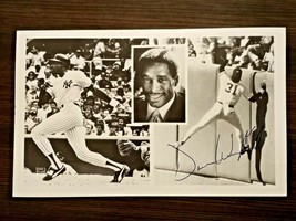 New York Yankees Dave Winfield Autographed Photograph CARD- Vintage Nysc Promo - £11.32 GBP