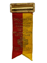 DELEGATE, 52nd NATIONAL ENCAMPMENT, U.S.W.V. ATLANTIC CITY, NEW JERSEY, ... - $281.87 MXN