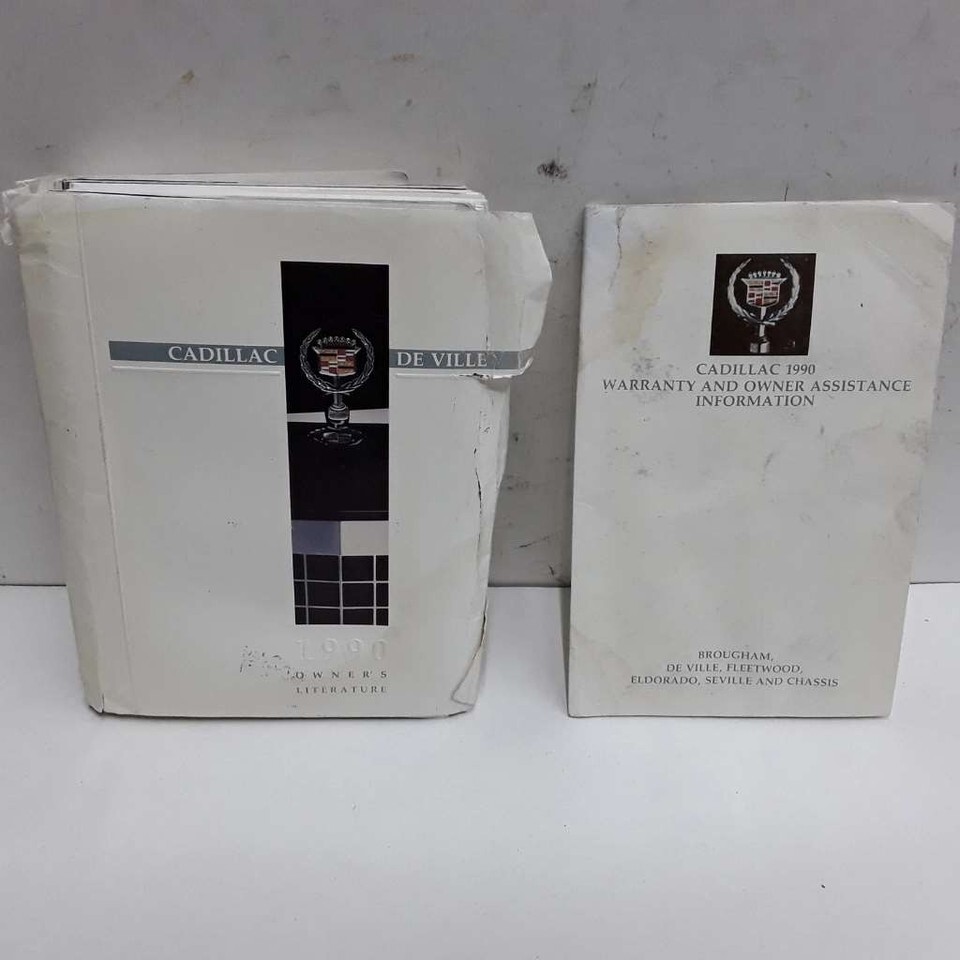 1990 Cadillac DeVille Owners Manual - $39.50