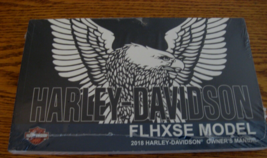 2018 Harley-Davidson FLHXSE Owners Owner&#39;s Manual CVO Street Glide NEW - £69.82 GBP
