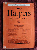 Harper&#39;s July 1938 Maurice Hindus Albert Britt C E M Joad Carleton Beals - £6.79 GBP