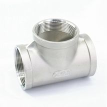 1 Pcs, 2" 150 Female NPT Tee Cast 304 Stainless Steel Pipe Fitting - $55.09
