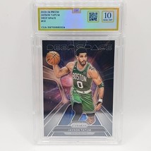 2023-24 Panini Prizm Jayson Tatum Deep Space #10 Boston Celtics Graded 10 - $19.76