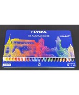 LYRA Aquacolor Water-Soluble Pastels Crayons Watercolor 48 New Open box ... - £42.93 GBP