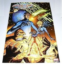 2002 Fantastic Four Marvel Comic Book Promo Poster 1: Invisible Girl/Human Torch - £31.45 GBP