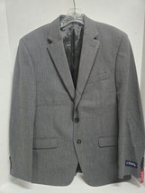 CHAPS Mens Suit Jacket Sport Coat Blazer Size 40R Gray  - £18.57 GBP