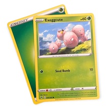 Vivid Voltage Pokemon Cards: Exeggcute 004/185, Grass Energy - £3.08 GBP