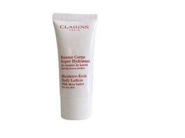 Clarins Moisture Rich Body Lotion with Shea Butter 0.9  Ounce Unboxed - $8.90
