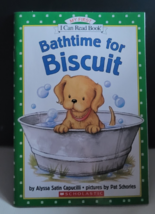 Paperback Book Bathtime for Biscuit Alyssa Satin Capucilli Scholastic Nice - $4.99