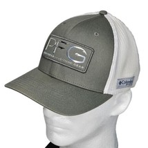 Columbia PFG Performance Fishing Gear Hat Cap L/XL Olive Green Flexfit M... - £19.37 GBP