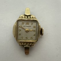 Vintage 10K Gold Filled Wittnauer 17j Ladies Watch Works Great - £15.69 GBP