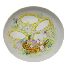 Vintage 1982 Avon Keepsake Plate Sweet Dreams Easter Bunny 7.5&quot; Made in Japan - £16.50 GBP