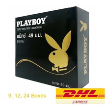 49 mm Playboy Match Smooth Condom Asian Fit with Lubricated Fitting Gold 3pcs/B - £27.07 GBP+