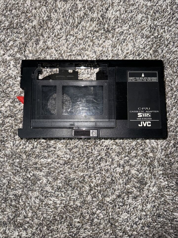 JVC CP7U Motorized VHSC to VHS Cassette Adapter UNTESTED Camcorder