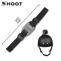 SHOOT Adjustable Helmet Strap for GoPro Hero 10 9 8 7 5 6 Black Yi 4K Sjcam Sj40 - £39.08 GBP