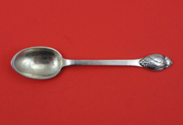 Number 6 aka Blossom by Evald Nielsen Danish Sterling Teaspoon 5 1/2&quot; - £102.08 GBP