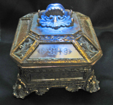 Haunted chest 1000X MAGNIFYING POWER ENHANCING MAGICK WOODEN GOLD WITCH ... - £68.34 GBP