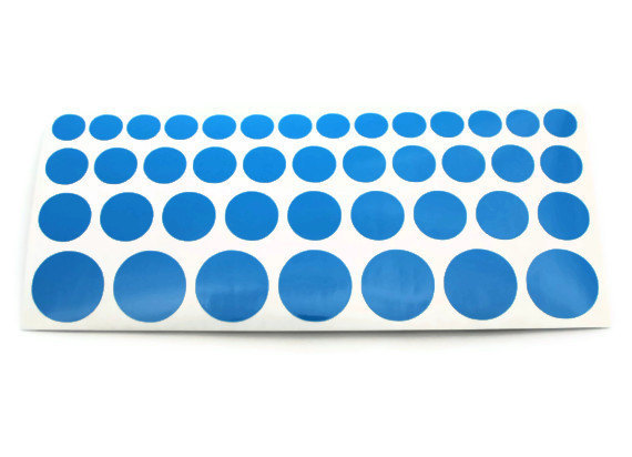 Round vinyl stickers - 4 different sizes - select your preferred colour(s) - $1.75