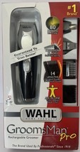 One time used - WAHL GroomsMan Pro, Rechargeable Cordless Groomer Beard ... - $23.99