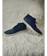 Timberland Groveton Plain Toe Blue Chukka Sneakers Men&#39;s Size 12 - $24.26