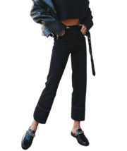 J BRAND Women&#39;s Joan High Rise Crop Cut Jeans Black Washed Size 27 G042854X-
... - £71.74 GBP