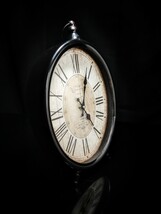 table clock battery operated 13.5" H x 9.5" W x 2" D image 6