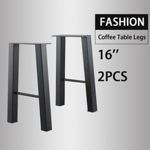 Black 16&#39;&#39; Industry Table Leg Metal Steel Chair Bench Legs DIY furniture - $72.99