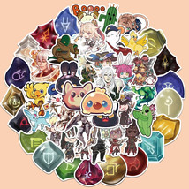 50 Pcs Final Fantasy Game Graffiti Handmade Stickers for Mobile Phone Ca... - £7.90 GBP