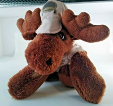 Vintage Cabela&#39;s moose plush 1992 50th Anniversary stuffed animal - £11.08 GBP