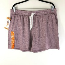 Pacific Trail Womens Shorts Pull On Drawstring Zip Pocket Stretch Purple... - $14.49