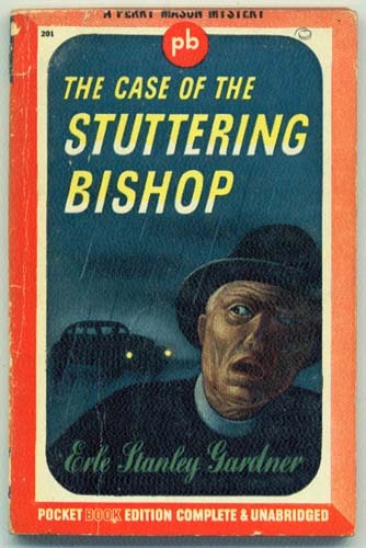 Mystery: Case of the Stuttering Bishop by Erle S. Gardner ~ PB #201 ~ 1945 - $3.99