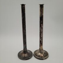 Nathan Straus &amp; Sons Silver-Plated Candlestick For The Waldorf Astoria c... - $89.34