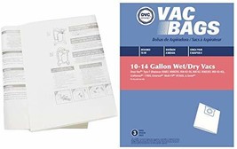 DVC Replacement Vacuum Bags for Shop Vac Style F, 10 to 14 Gallon Model Vacuum C - £10.72 GBP+