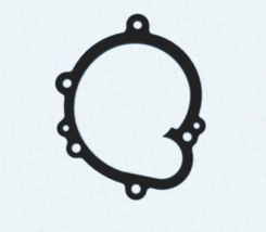 3d printed 11517831099 Water Pump Gasket BMW M3 Z4 Z3 - $17.30