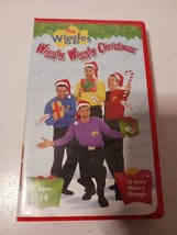 The Wiggles Wiggly , Wiggly Christmas VHS Tape - £3.06 GBP