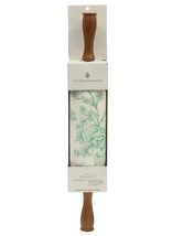 Pioneer Woman ~ 3&quot; Stoneware Rolling Pin ~ AGATHA GREEN w/Olivewood Handles - €50,99 EUR