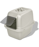 Pets Odor Control Large Enclosed Cat Litter Box, Hooded, Pearl, CP6 - $874.49 MXN