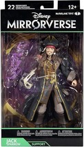 Disney Mirrorverse Captain Jack Sparrow 7&quot; Action Figure with Accessories - £15.18 GBP