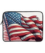 American Flag 2-Sided Print 16&quot; Laptop Sleeve - Graphic Laptop Sleeve - ... - $658.58 MXN
