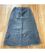 Vintage Boho hippie Ralph Lauren long denim skirt - £54.27 GBP