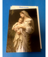 Blessed Mother with Child Blank Note Card w/envelope,New #AB-25-4 - $36.53 MXN