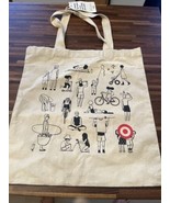 Target Made To Matter Tote Bag Casual Lightweight Canvas  Shoulder Tote ... - £10.68 GBP